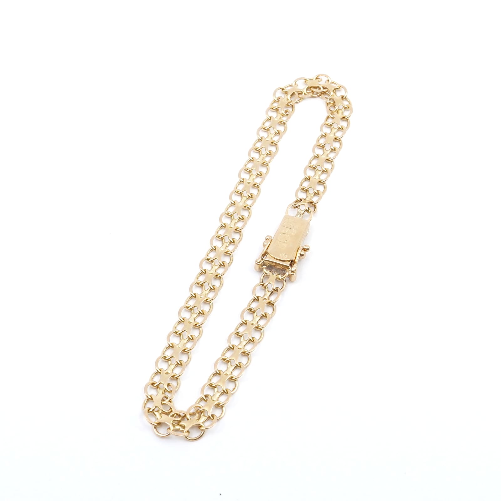 Armband X-länk Guld 18K
