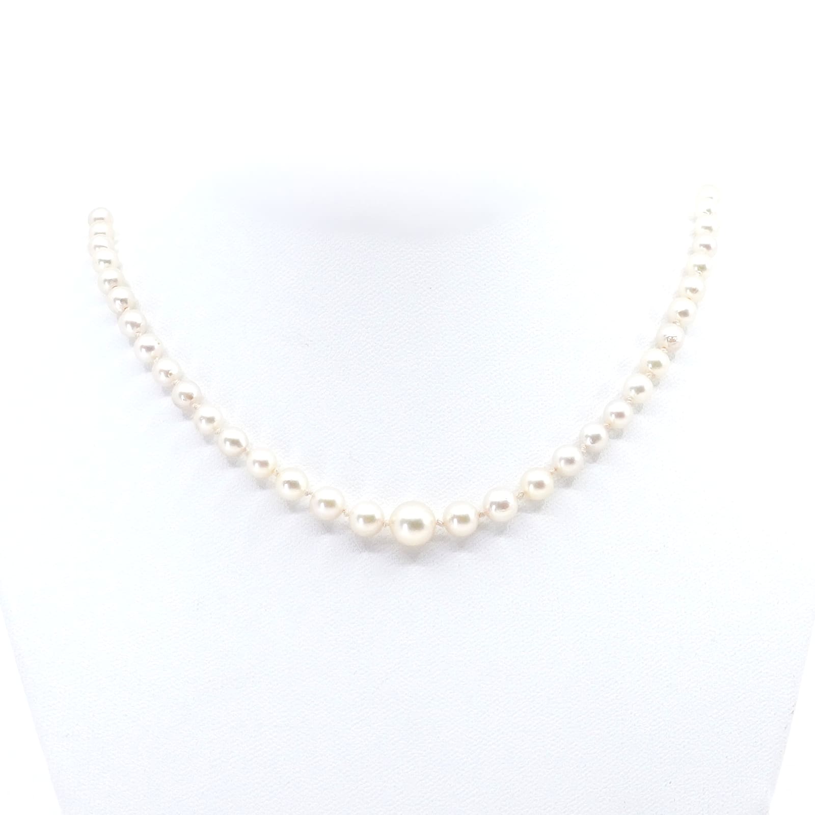 Pärlcollier doserad Silverlås S835