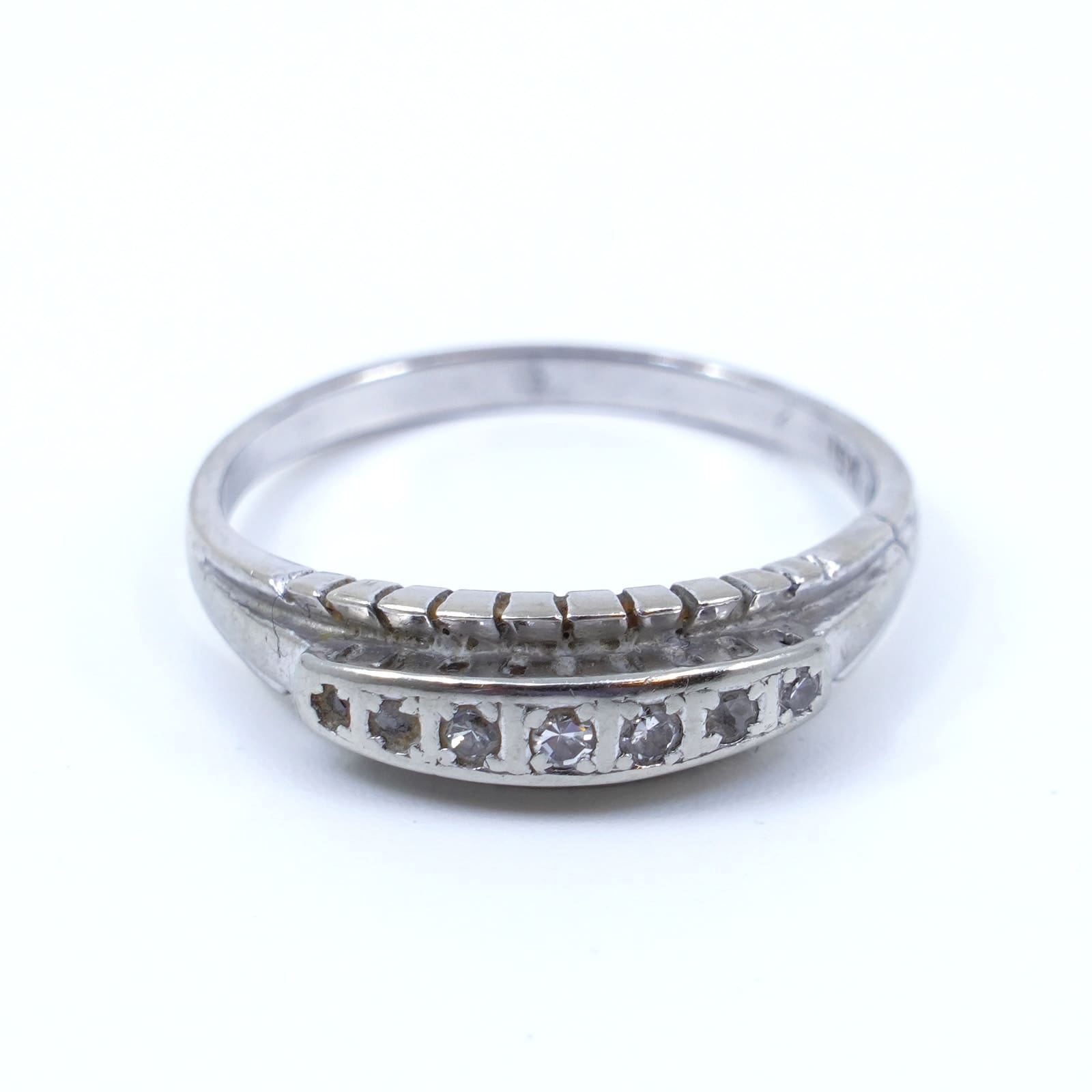 Ring Vitguld 18K