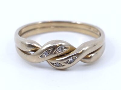 Pusselring Guld 18K