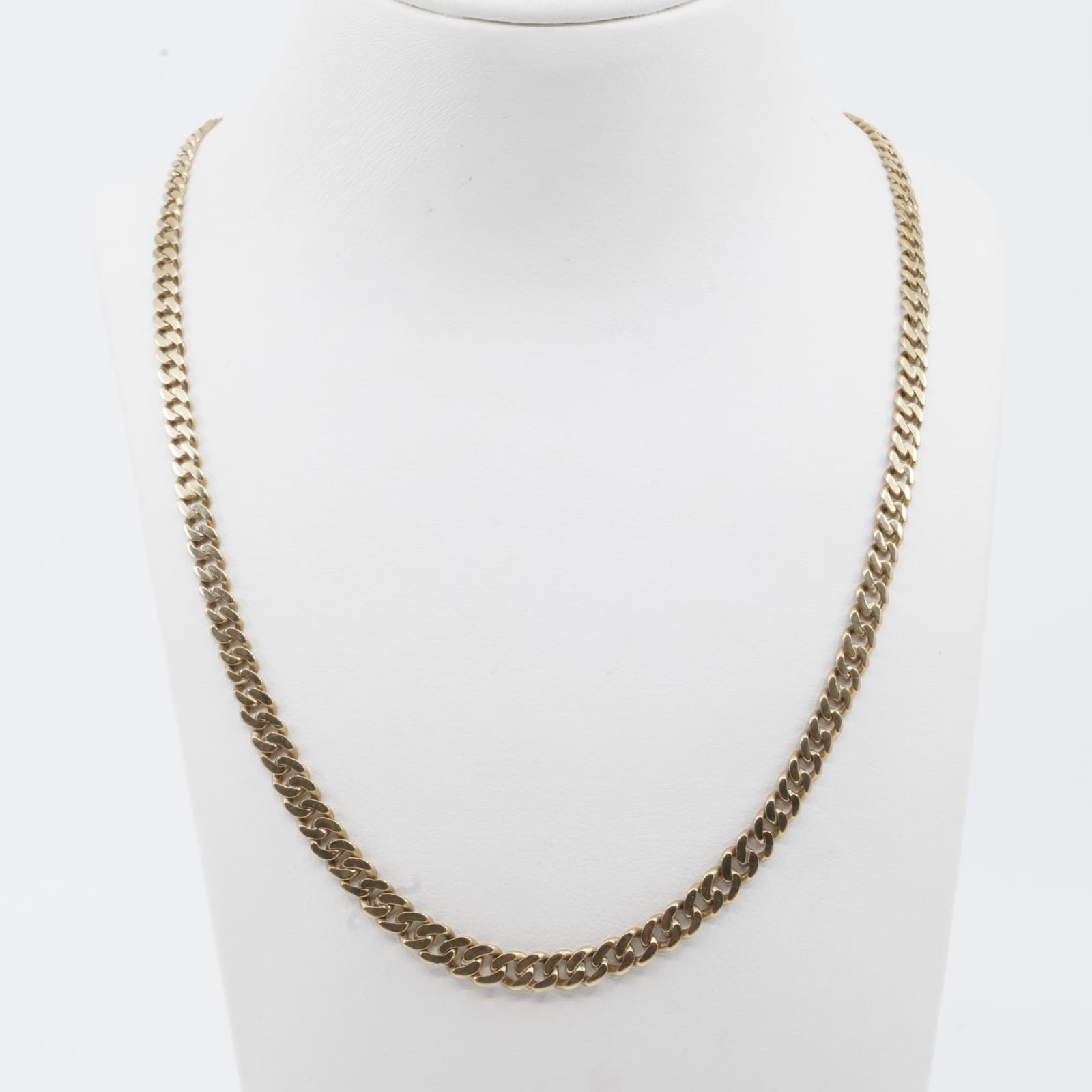 Halskedja doserad Pansar 18K 11,5g