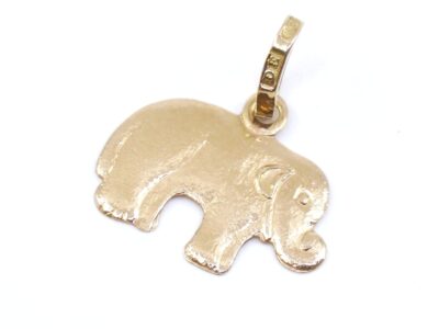 Hänge Elefant Guld