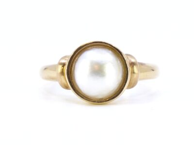 Ring med mabepärla