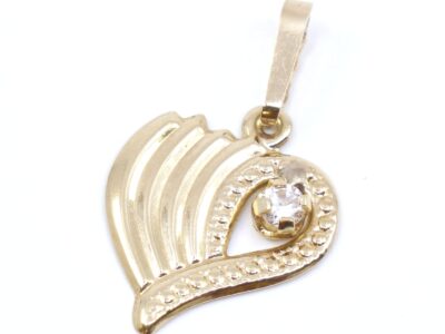 Hänge med sten Guld