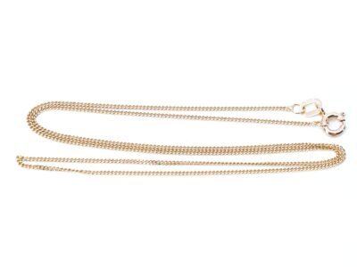 Halskedja Pansar Guld