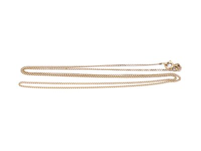 Halskedja Pansar Guld