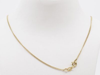 Halskedja Pansar Guld