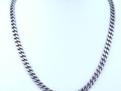 Halskedja Pansar Silver S925 33,9g Längd 55,5cm