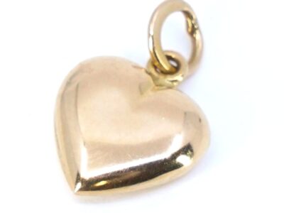 Hänge hjärta Guld