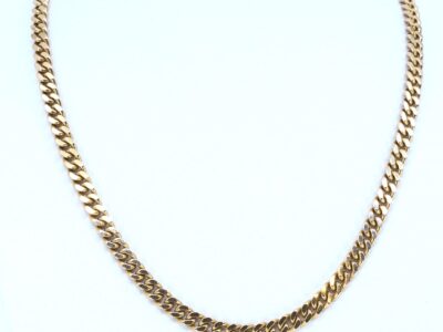 Halskedja Pansar Guld