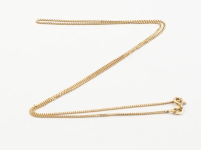 Halskedja Pansar Guld