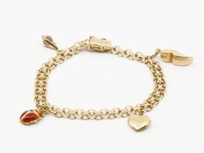 Armband X-länk Guld 18K