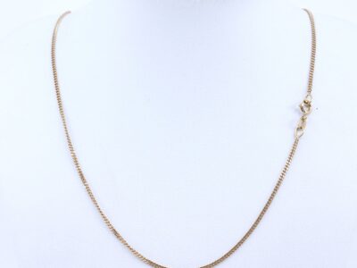 Halskedja Pansar Guld 18K 4,3g Längd 43cm