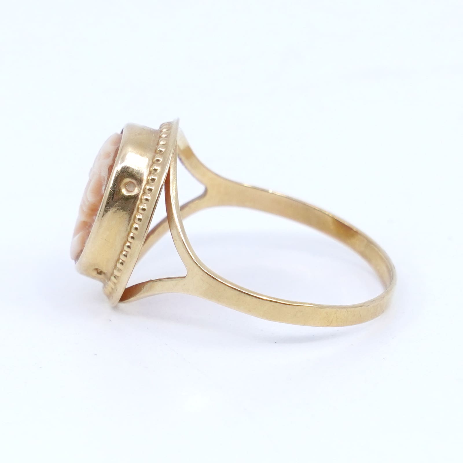 Ring Guld 18K med Camé