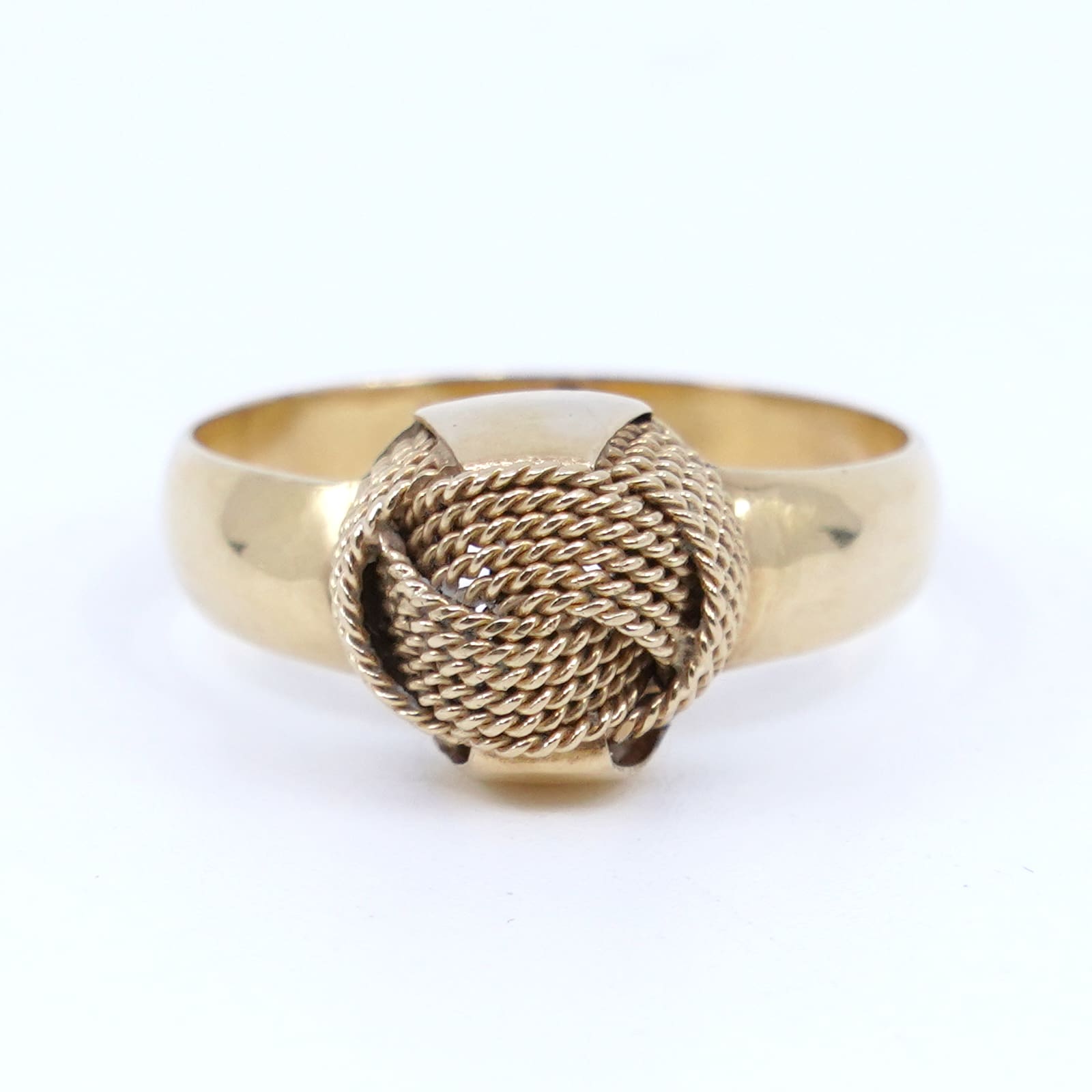Ring Guld 18K med knut