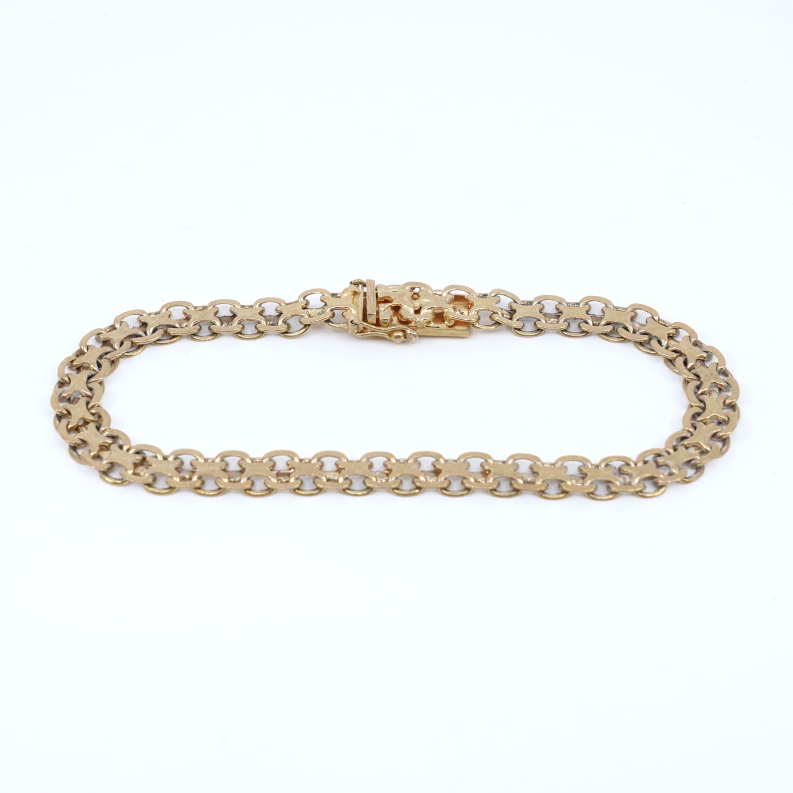 Armband X-länk 18K 14,7g Längd 20cm