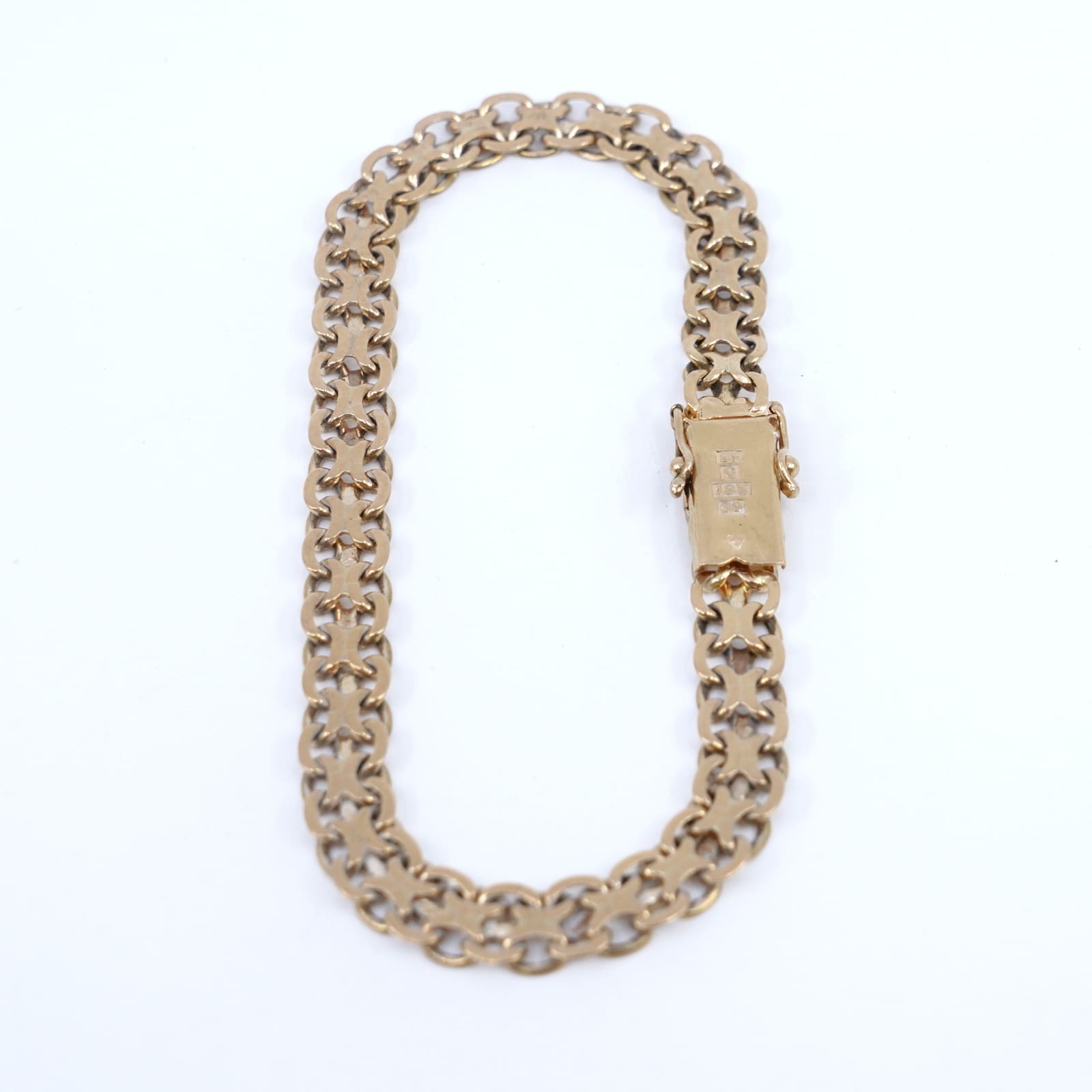 Armband X-länk 18K 14,7g Längd 20cm