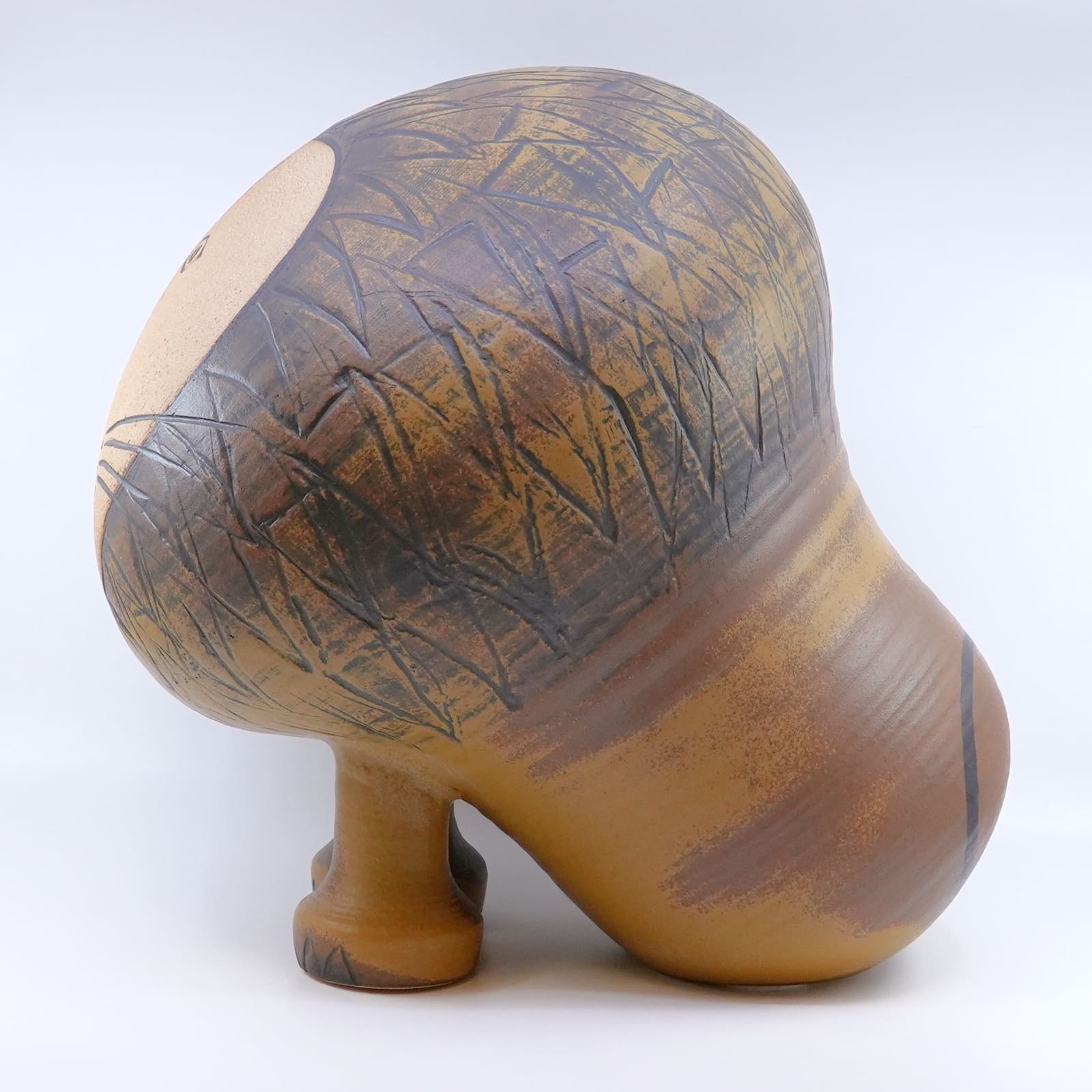 Figurin "Lejon Maxi" ur serien "Afrika", Lisa Larson Gustavsberg, Höjd ca 38cm