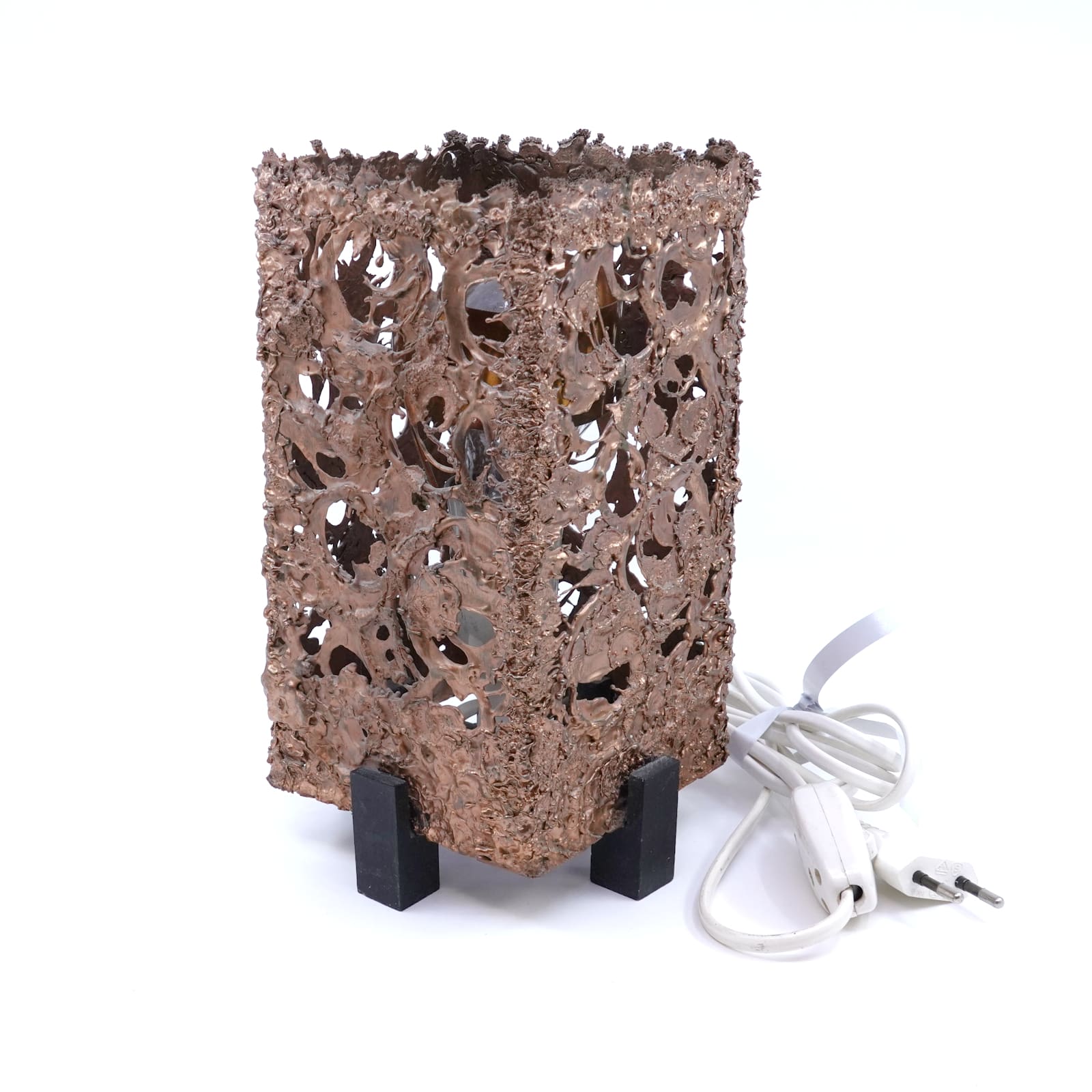 Bordslampa Brutalist av Aimo Tukiainen Oy Moonlight 60-tal