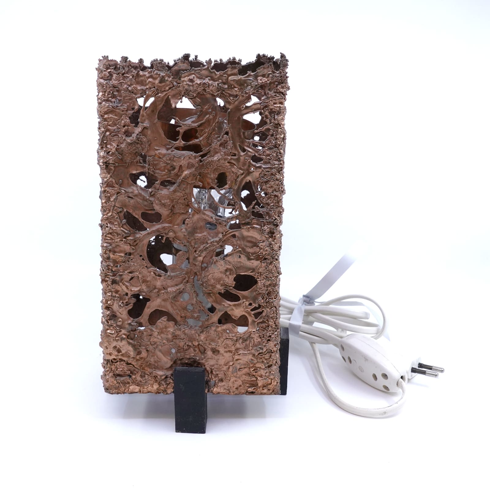 Bordslampa Brutalist av Aimo Tukiainen Oy Moonlight 60-tal