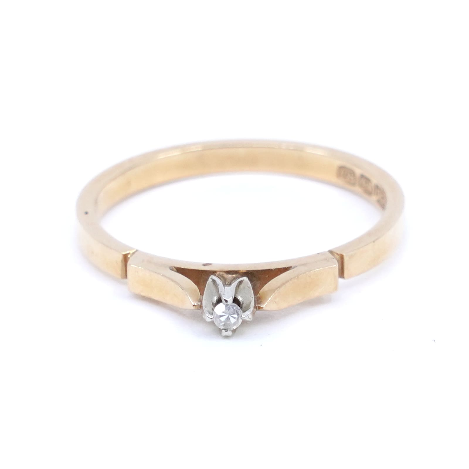 Ring Guld 18K med sten