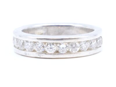 Ring med stenar S925 5,3g Ø17