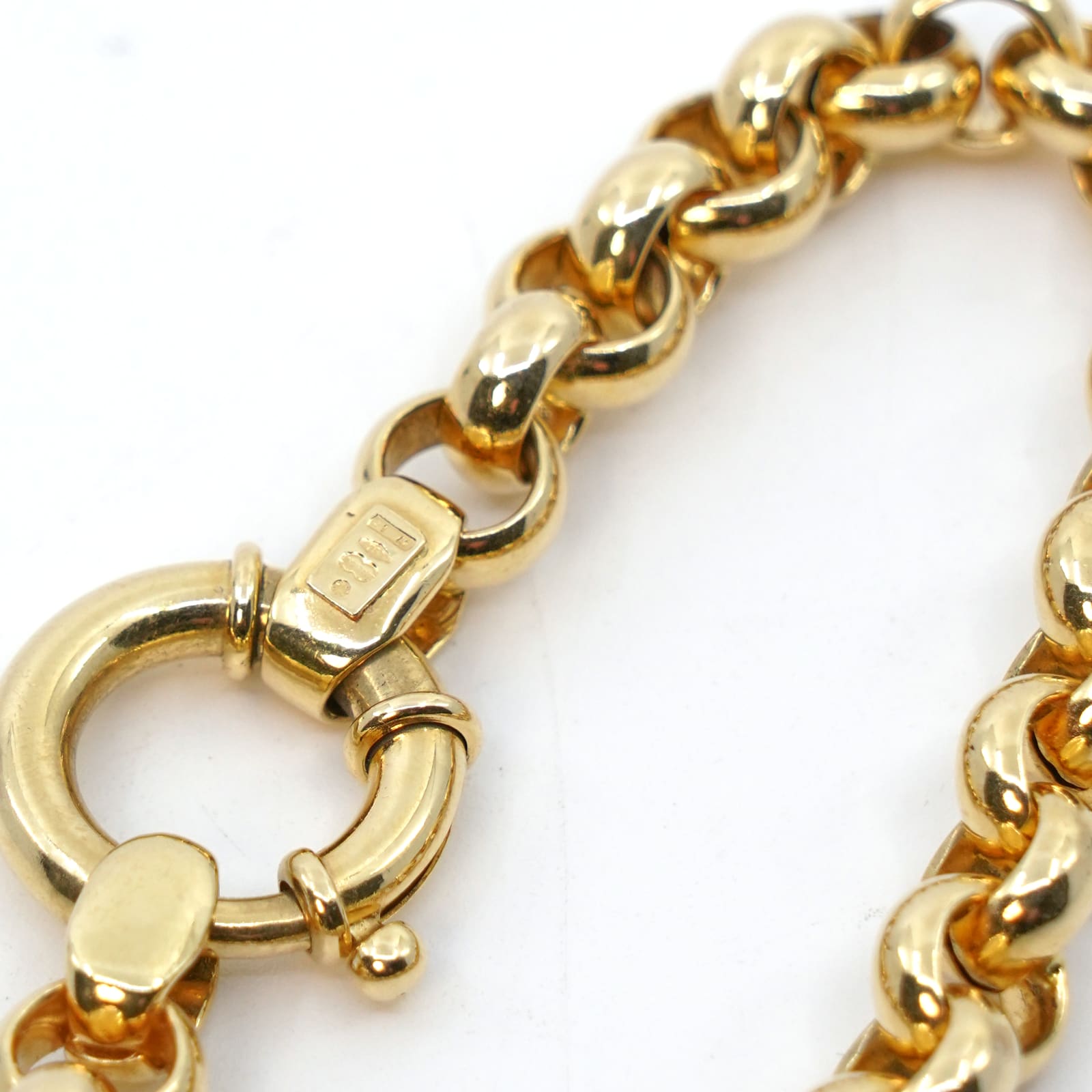 Armband Ärtlänk Guld 18K 16,8g 20cm