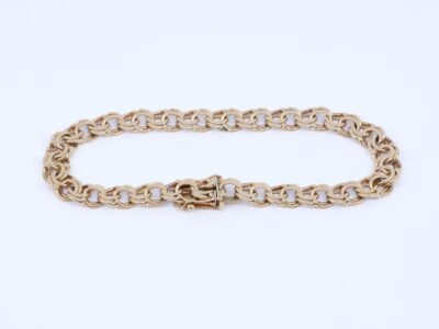 Armband Bismarck 18K 14,5g Längd 19cm Bredd 6,7mm