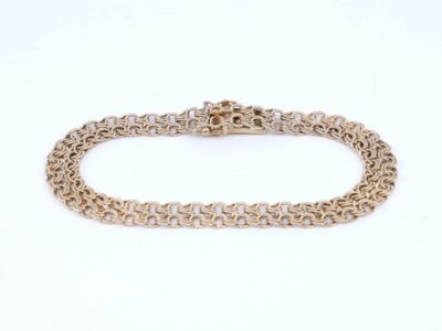 Armband tvåradigt Bismarck 18K