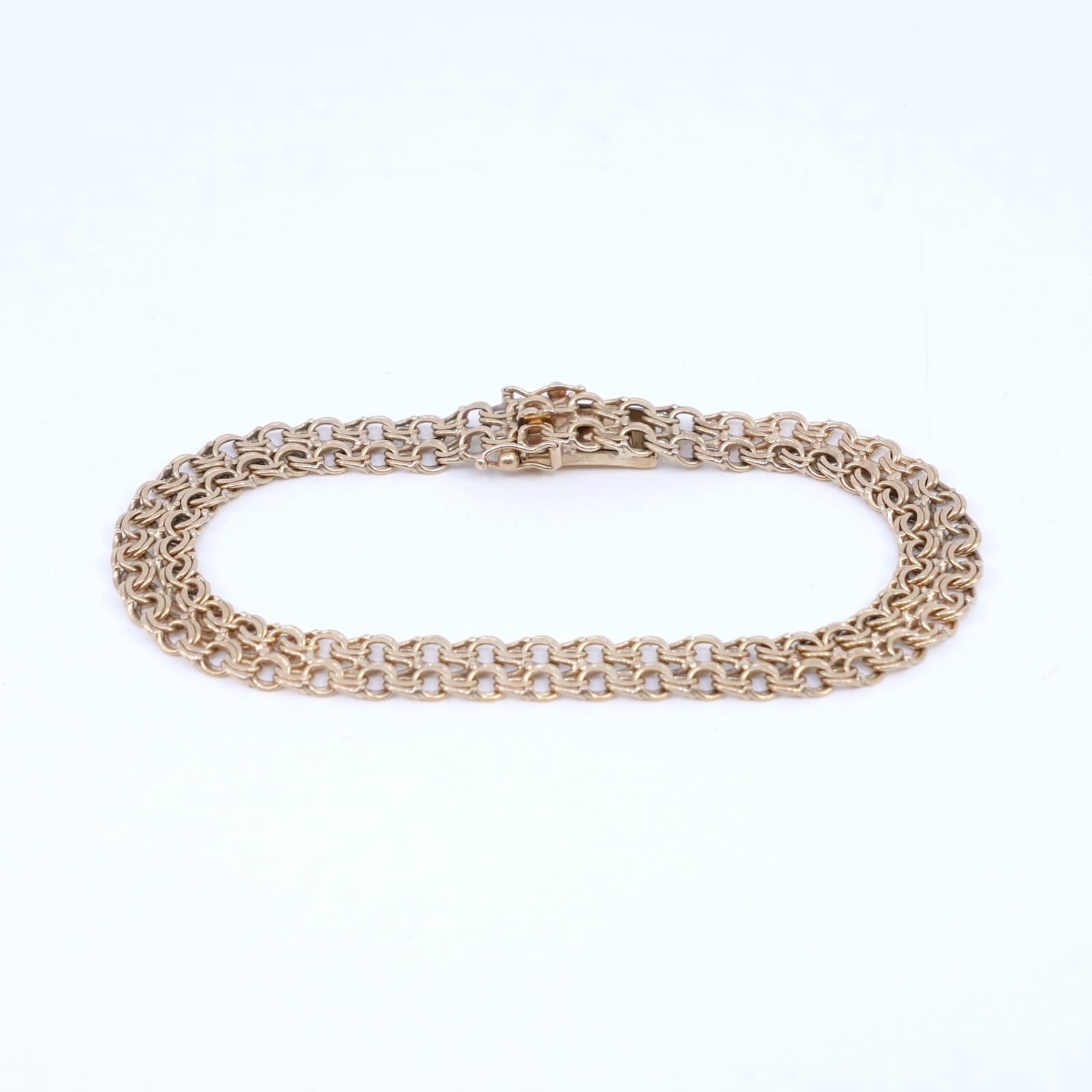Armband tvåradigt Bismarck 18K