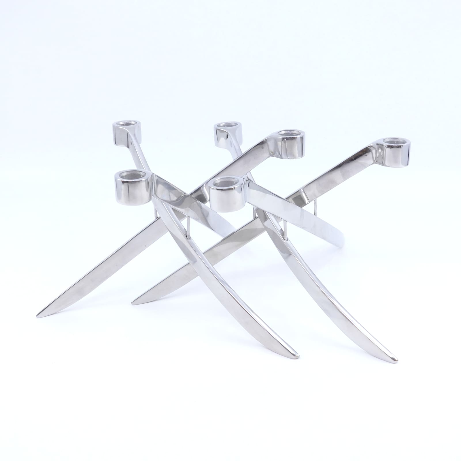 Ljusstake LightArch Knud Holscher design i originalkartong.Trearmad byggbar. Dansk design