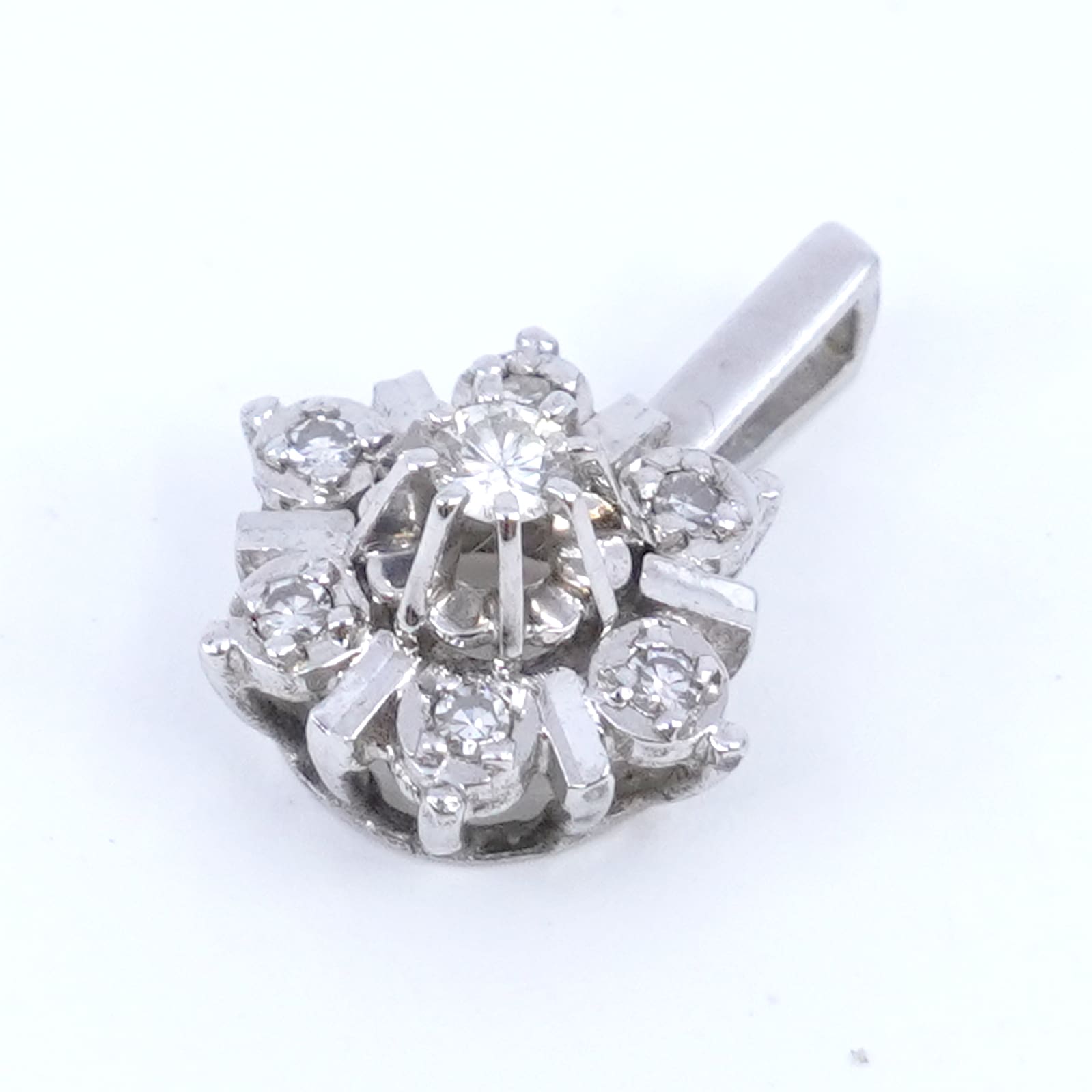 Hänge Vitguld 18K 1,6g med dia