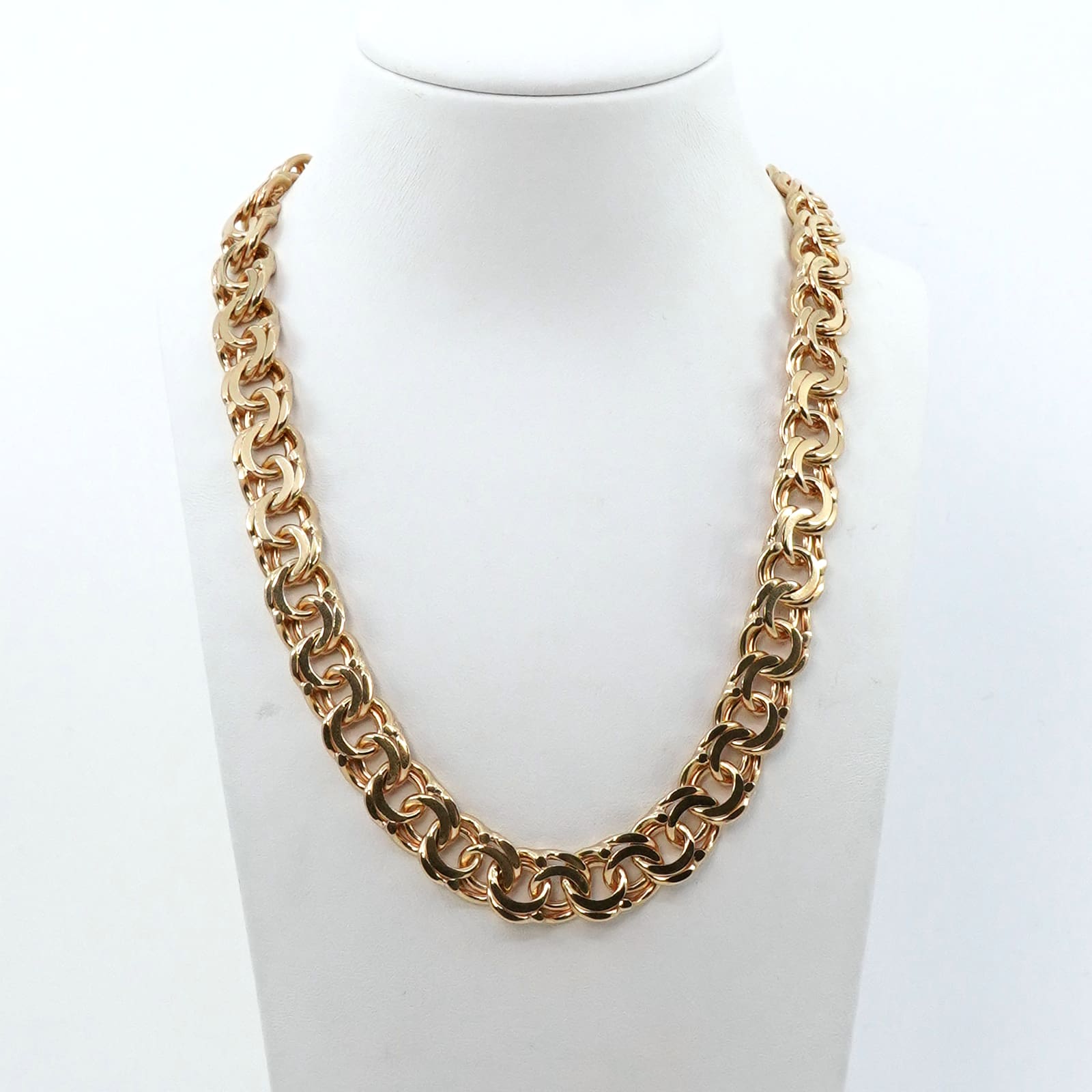 Halskedja Bismarck Guld 18K 126,6g 81cm
