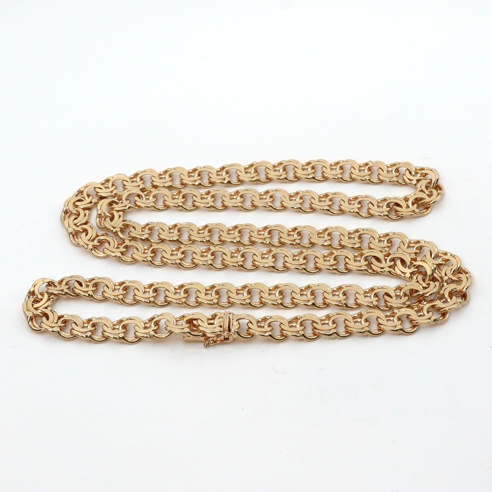 Halskedja Bismarck Guld 18K 126,6g 81cm