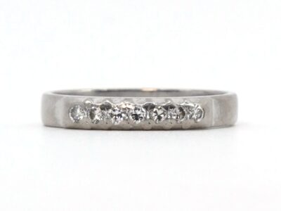 Ring Vitguld 18K