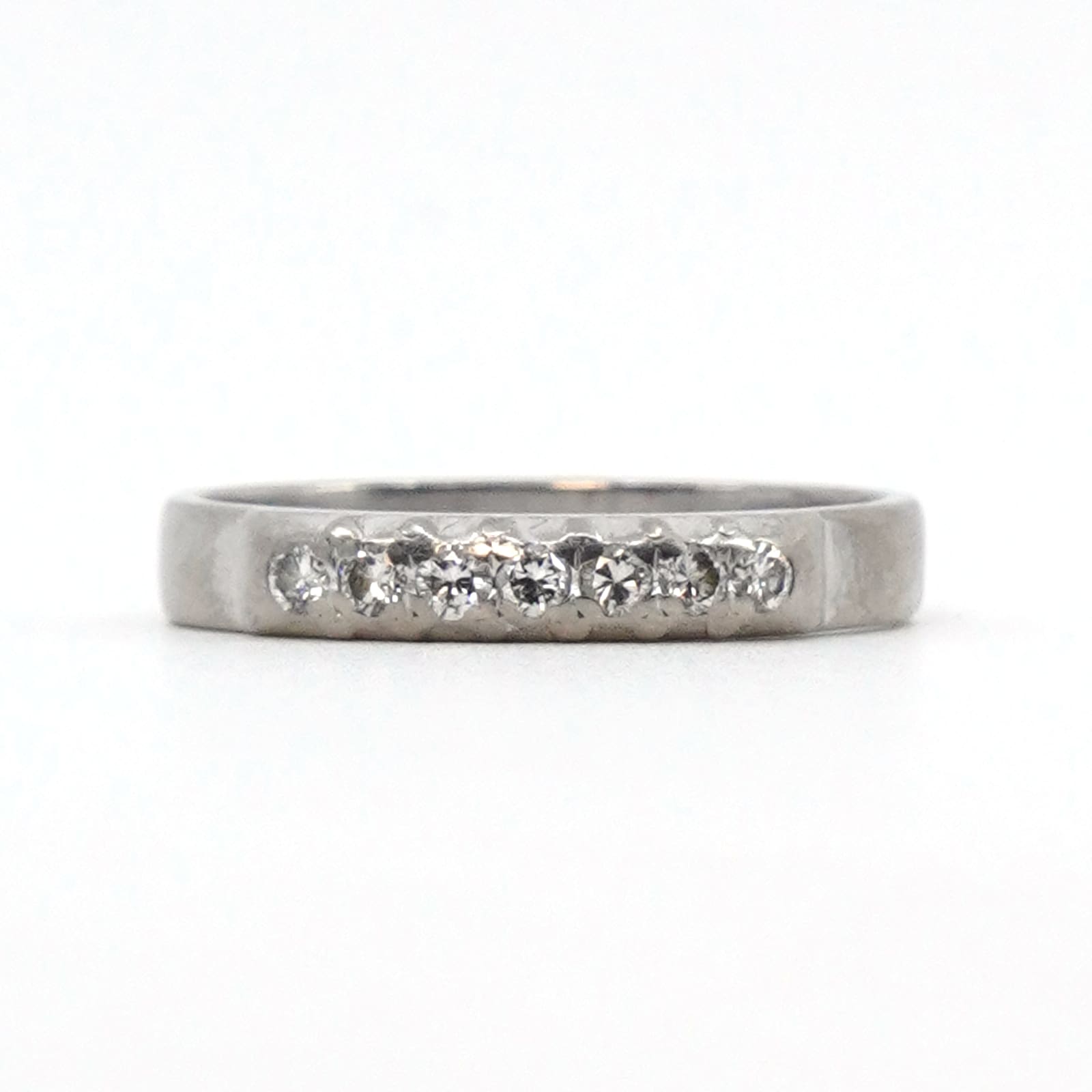 Ring Vitguld 18K