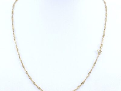 Halskedja Singapore 18K 3,1g Längd 40cm