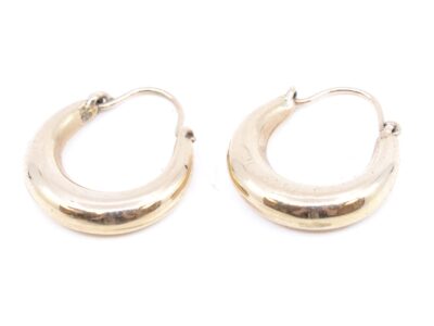 Örhängen creoler 18K 1,7g Höjd 19mm