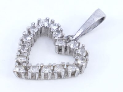 Hänge med stenar S925 1,7g Höjd 23mm