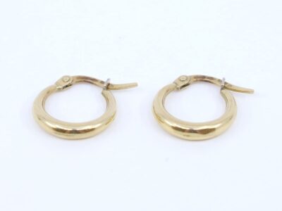 Örhängen 1,2g Höjd 15mm Diameter 13mm