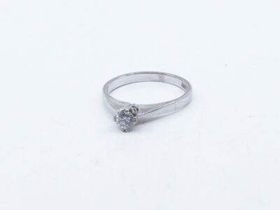 Ring Vitguld med