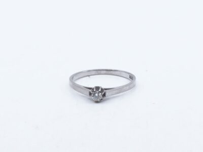 Ring Vitguld med