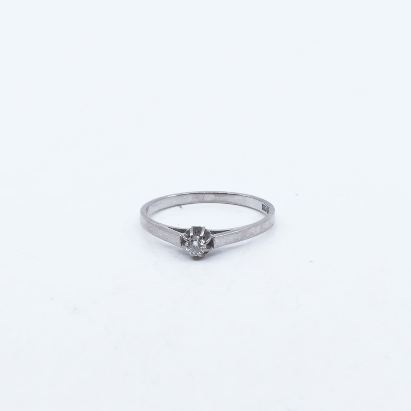 Ring Vitguld med