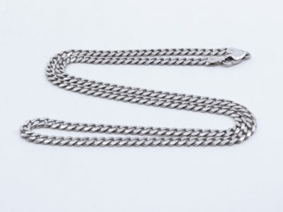 Halskedja Pansar Silver