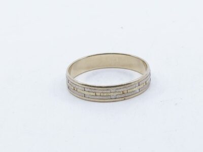 Ring tvåfärgad Guld