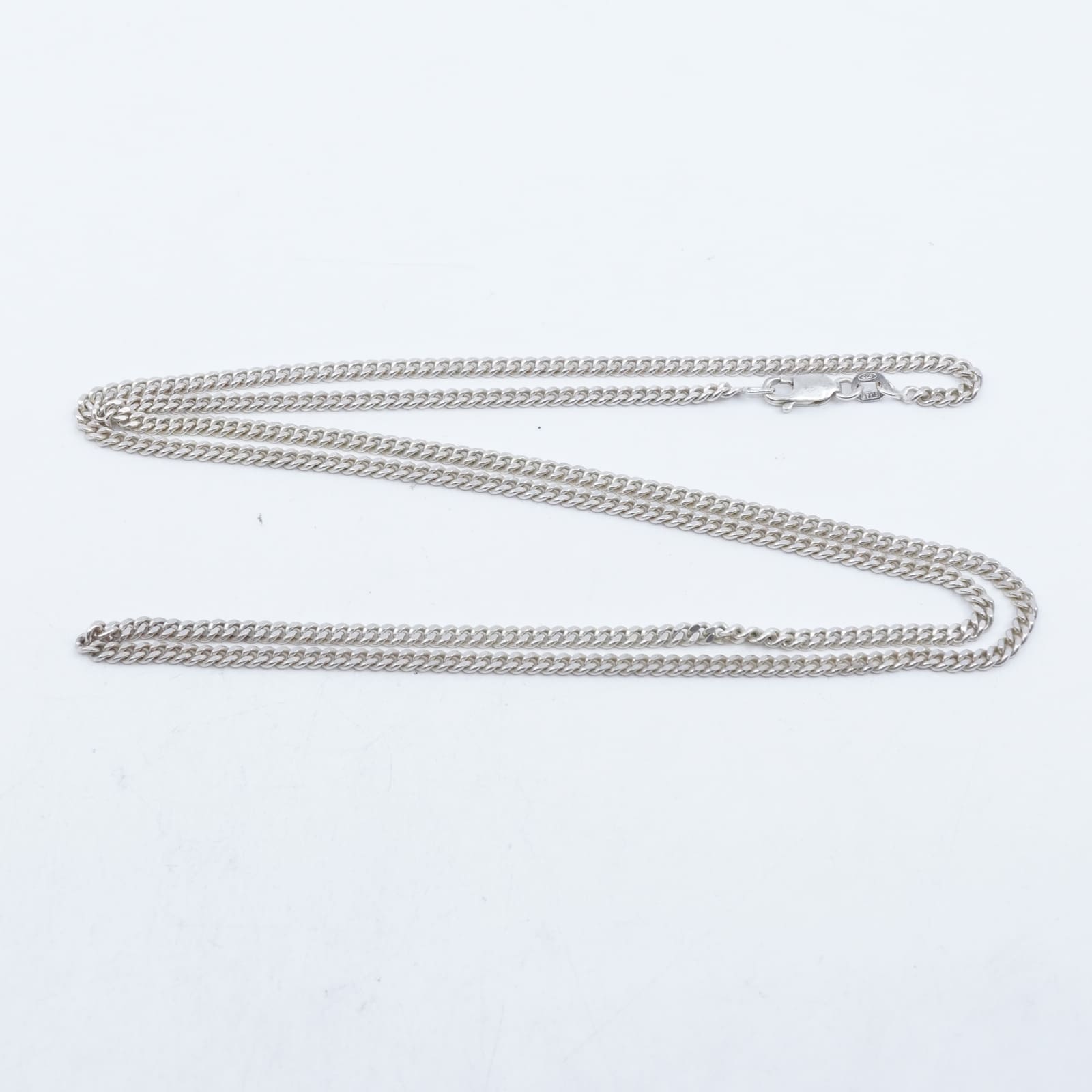 Halskedja Pansar Silver