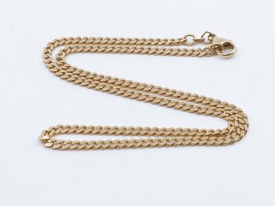 Halskedja Pansar Guld