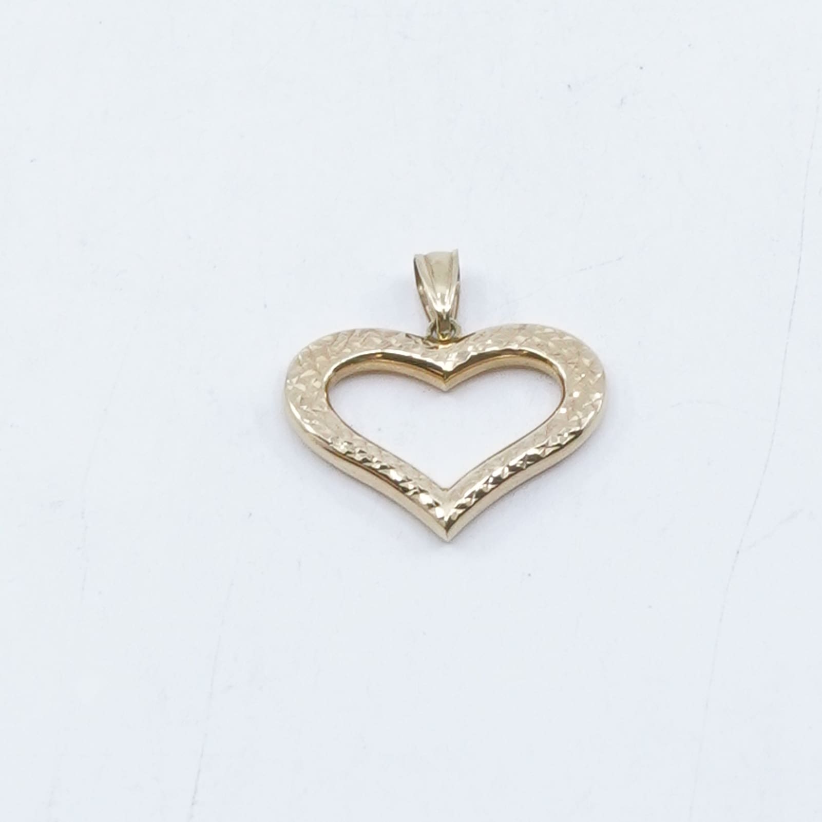 Hänge Hjärta Guld