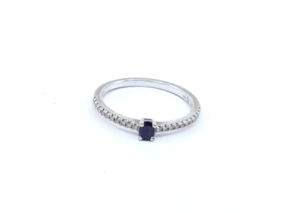 Ring Vitguld 18K