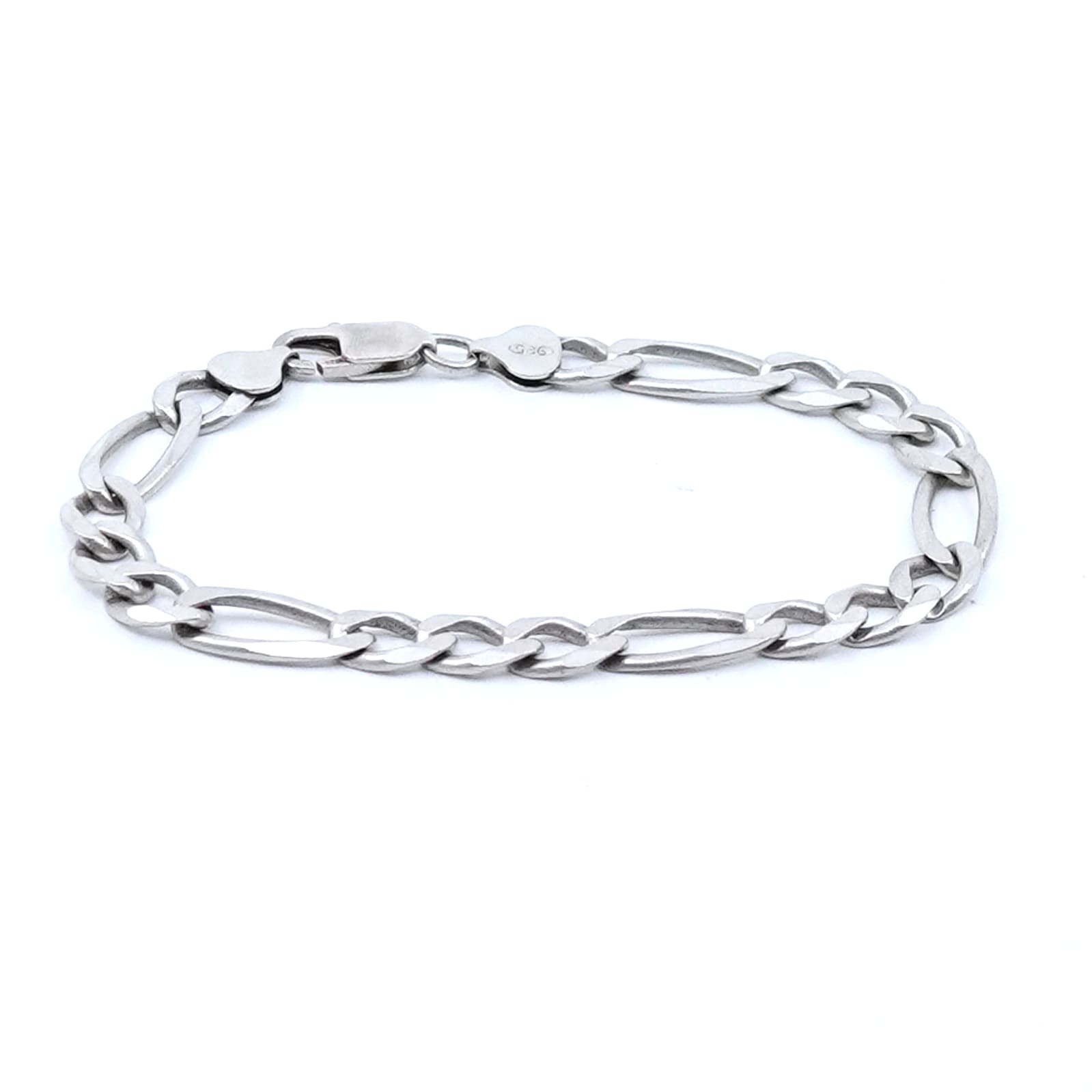 Armband Figaro Silver